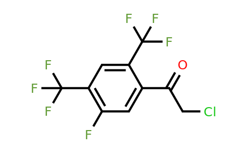 1805014-07-6 | 2',4'-Bis(trifluoromethyl)-5'-fluorophenacyl chloride