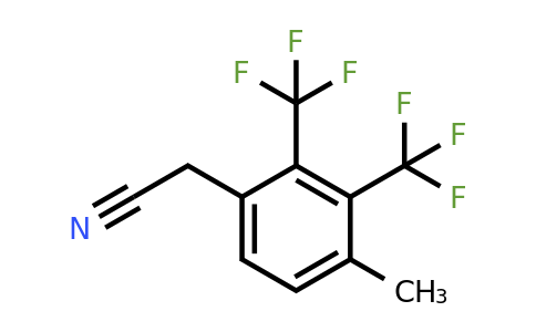 1805014-17-8 | 2,3-Bis(trifluoromethyl)-4-methylphenylacetonitrile
