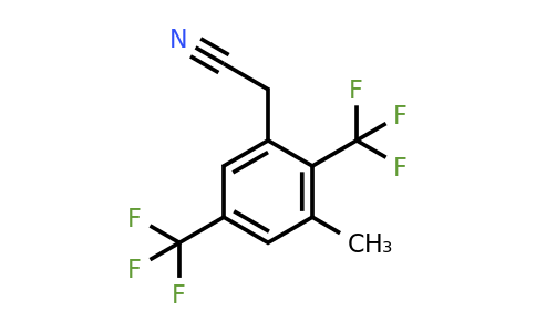 1805014-20-3 | 2,5-Bis(trifluoromethyl)-3-methylphenylacetonitrile