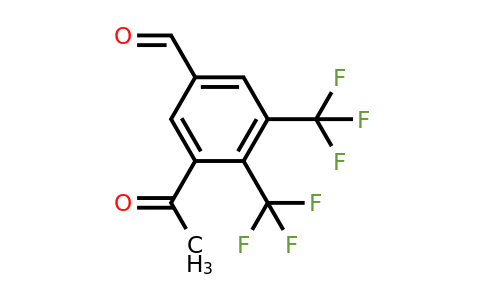 1805014-64-5 | 2',3'-Bis(trifluoromethyl)-5'-formylacetophenone