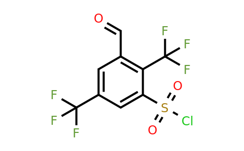 1805014-79-2 | 2,5-Bis(trifluoromethyl)-3-formylbenzenesulfonyl chloride