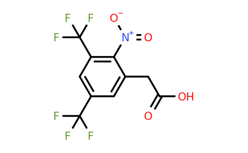1805014-85-0 | 3,5-Bis(trifluoromethyl)-2-nitrophenylacetic acid