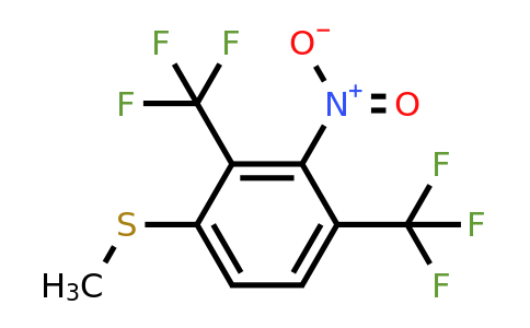 1805014-96-3 | 2,4-Bis(trifluoromethyl)-3-nitrothioanisole