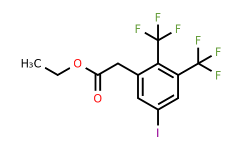 1805017-29-1 | Ethyl 2,3-bis(trifluoromethyl)-5-iodophenylacetate