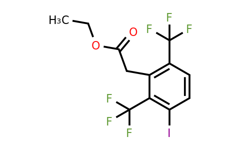 1805017-36-0 | Ethyl 2,6-bis(trifluoromethyl)-3-iodophenylacetate