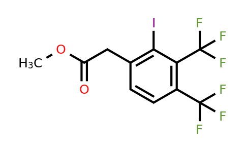 1805017-66-6 | Methyl 3,4-bis(trifluoromethyl)-2-iodophenylacetate
