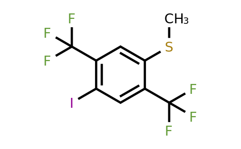 1805017-72-4 | 2,5-Bis(trifluoromethyl)-4-iodothioanisole