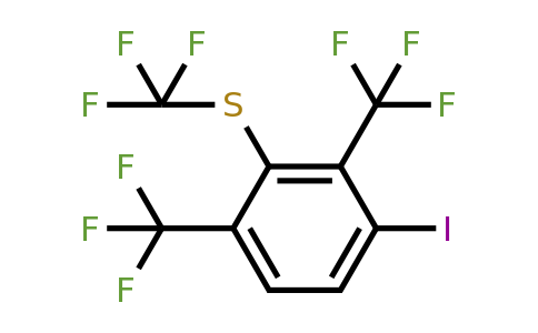 1805017-99-5 | 1,3-Bis(trifluoromethyl)-4-iodo-2-(trifluoromethylthio)benzene