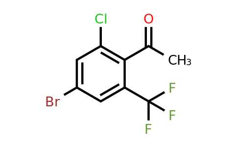 1805018-24-9 | 4'-Bromo-2'-chloro-6'-(trifluoromethyl)acetophenone