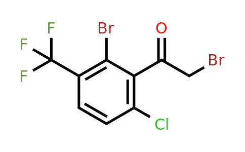1805018-40-9 | 2'-Bromo-6'-chloro-3'-(trifluoromethyl)phenacyl bromide