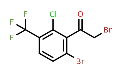 1805018-47-6 | 6'-Bromo-2'-chloro-3'-(trifluoromethyl)phenacyl bromide