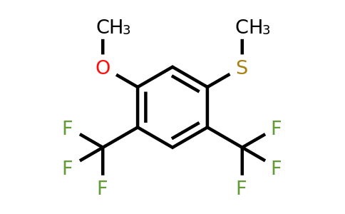 1805019-32-2 | 2,4-Bis(trifluoromethyl)-5-methoxythioanisole