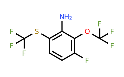 1805020-45-4 | 3-Fluoro-2-trifluoromethoxy-6-(trifluoromethylthio)aniline