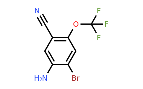 1805022-21-2 | 2-Bromo-5-cyano-4-(trifluoromethoxy)aniline