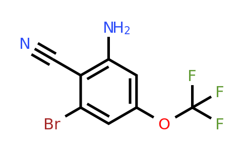 1805022-26-7 | 3-Bromo-2-cyano-5-(trifluoromethoxy)aniline