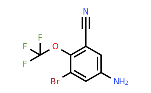 1805022-35-8 | 3-Bromo-5-cyano-4-(trifluoromethoxy)aniline