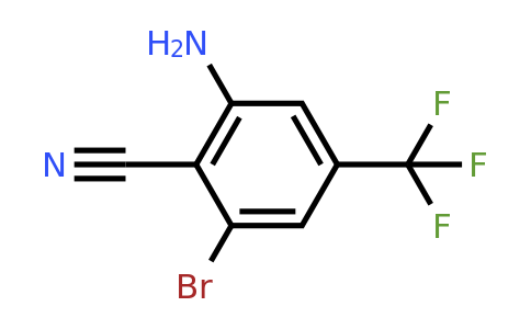 1805022-84-7 | 3-Bromo-2-cyano-5-(trifluoromethyl)aniline