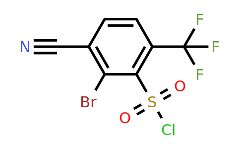1805022-95-0 | 2-Bromo-3-cyano-6-(trifluoromethyl)benzenesulfonyl chloride