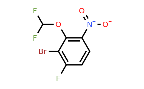 1805023-69-1 | 1-Bromo-2-difluoromethoxy-6-fluoro-3-nitrobenzene