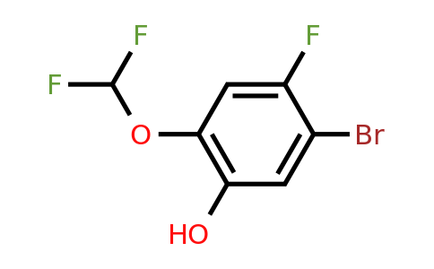 1805023-78-2 | 5-Bromo-2-difluoromethoxy-4-fluorophenol