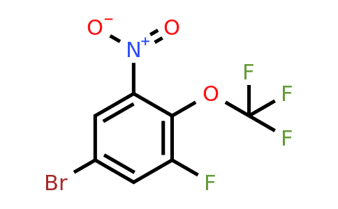1805023-90-8 | 1-Bromo-3-fluoro-5-nitro-4-(trifluoromethoxy)benzene