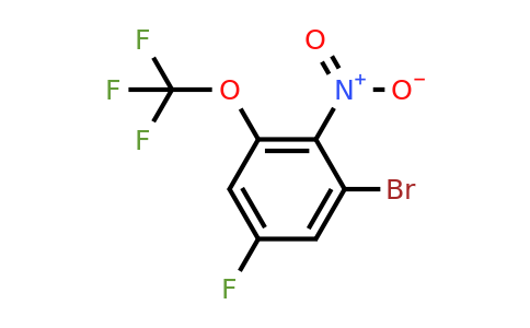 1805023-98-6 | 1-Bromo-5-fluoro-2-nitro-3-(trifluoromethoxy)benzene