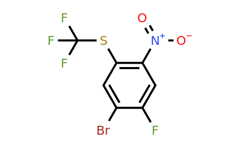 1805024-09-2 | 1-Bromo-2-fluoro-4-nitro-5-(trifluoromethylthio)benzene
