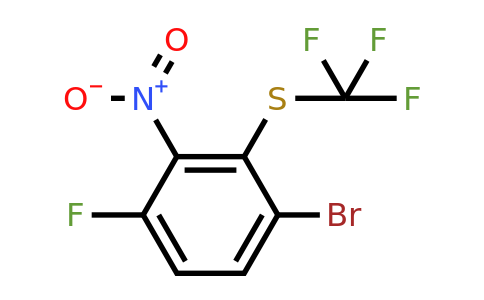 1805024-13-8 | 1-Bromo-4-fluoro-3-nitro-2-(trifluoromethylthio)benzene