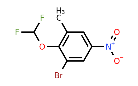 1805024-23-0 | 3-Bromo-2-difluoromethoxy-5-nitrotoluene