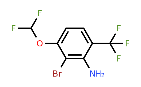 1805024-78-5 | 2-Bromo-3-difluoromethoxy-6-(trifluoromethyl)aniline