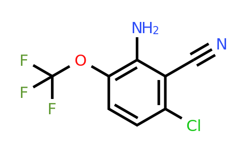 1805024-91-2 | 3-Chloro-2-cyano-6-(trifluoromethoxy)aniline