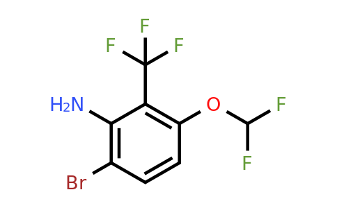 1805025-03-9 | 6-Bromo-3-difluoromethoxy-2-(trifluoromethyl)aniline