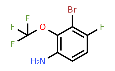 1805025-54-0 | 3-Bromo-4-fluoro-2-(trifluoromethoxy)aniline
