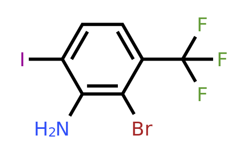 1805025-61-9 | 2-Bromo-6-iodo-3-(trifluoromethyl)aniline