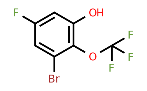 1805025-72-2 | 3-Bromo-5-fluoro-2-(trifluoromethoxy)phenol