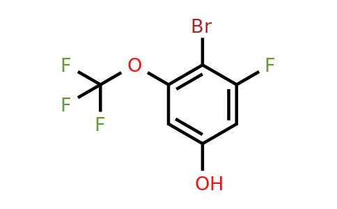1805025-82-4 | 4-Bromo-3-fluoro-5-(trifluoromethoxy)phenol