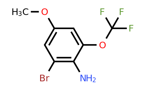 1805026-59-8 | 2-Bromo-4-methoxy-6-(trifluoromethoxy)aniline