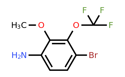 1805026-63-4 | 4-Bromo-2-methoxy-3-(trifluoromethoxy)aniline