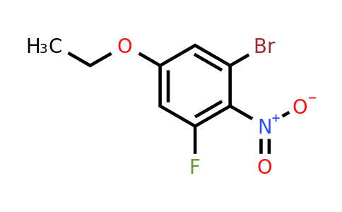 1805026-76-9 | 1-Bromo-5-ethoxy-3-fluoro-2-nitrobenzene