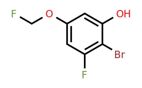 1805027-16-0 | 2-Bromo-3-fluoro-5-(fluoromethoxy)phenol