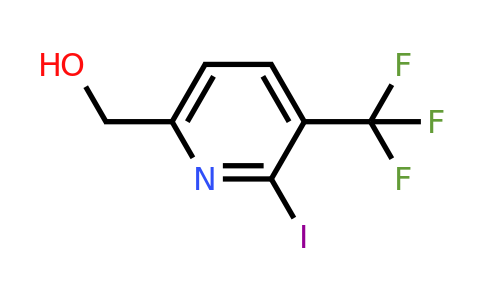 2-Iodo-3-(trifluoromethyl)pyridine-6-methanol