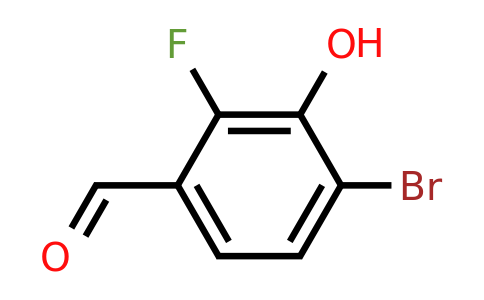1805027-41-1 | 4-Bromo-2-fluoro-3-hydroxybenzaldehyde