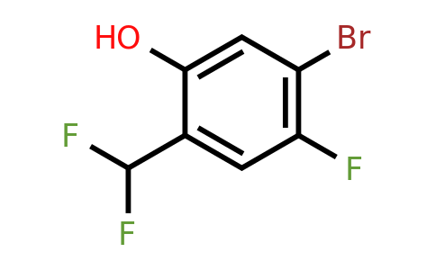 1805027-61-5 | 4-Bromo-5-fluoro-2-hydroxybenzodifluoride