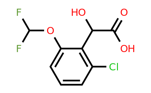 1805028-20-9 | 2-Chloro-6-(difluoromethoxy)mandelic acid