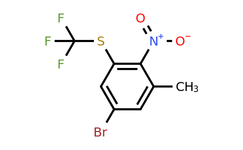 1805029-26-8 | 5-Bromo-2-nitro-3-(trifluoromethylthio)toluene