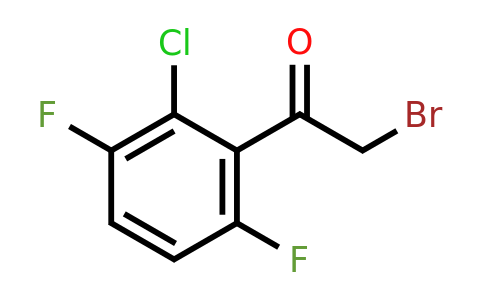 1805029-33-7 | 2'-Chloro-3',6'-difluorophenacyl bromide