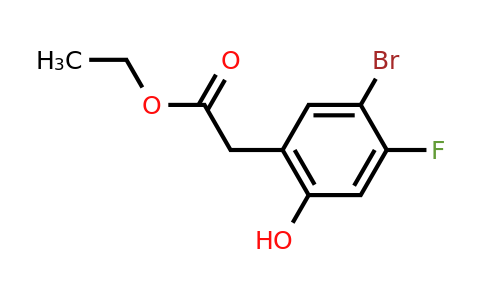 1805029-77-9 | Ethyl 5-bromo-4-fluoro-2-hydroxyphenylacetate