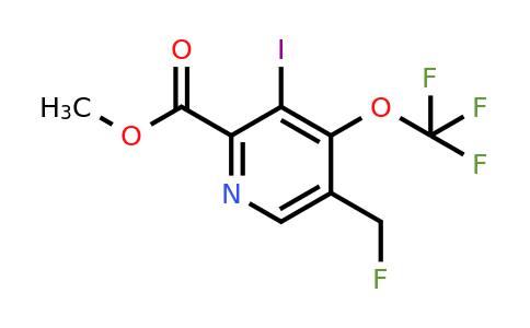 1805032-40-9 | Methyl 5-(fluoromethyl)-3-iodo-4-(trifluoromethoxy)pyridine-2-carboxylate