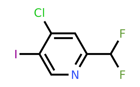 1805033-15-1 | 4-Chloro-2-(difluoromethyl)-5-iodopyridine