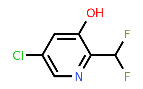 5-Chloro-2-(difluoromethyl)-3-hydroxypyridine